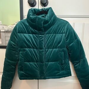 Alya Emerald Puffer Coat
